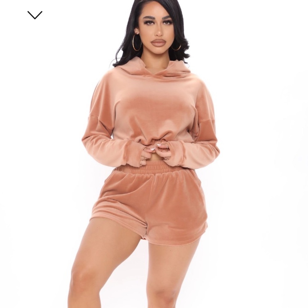 Fashion Nova velour set